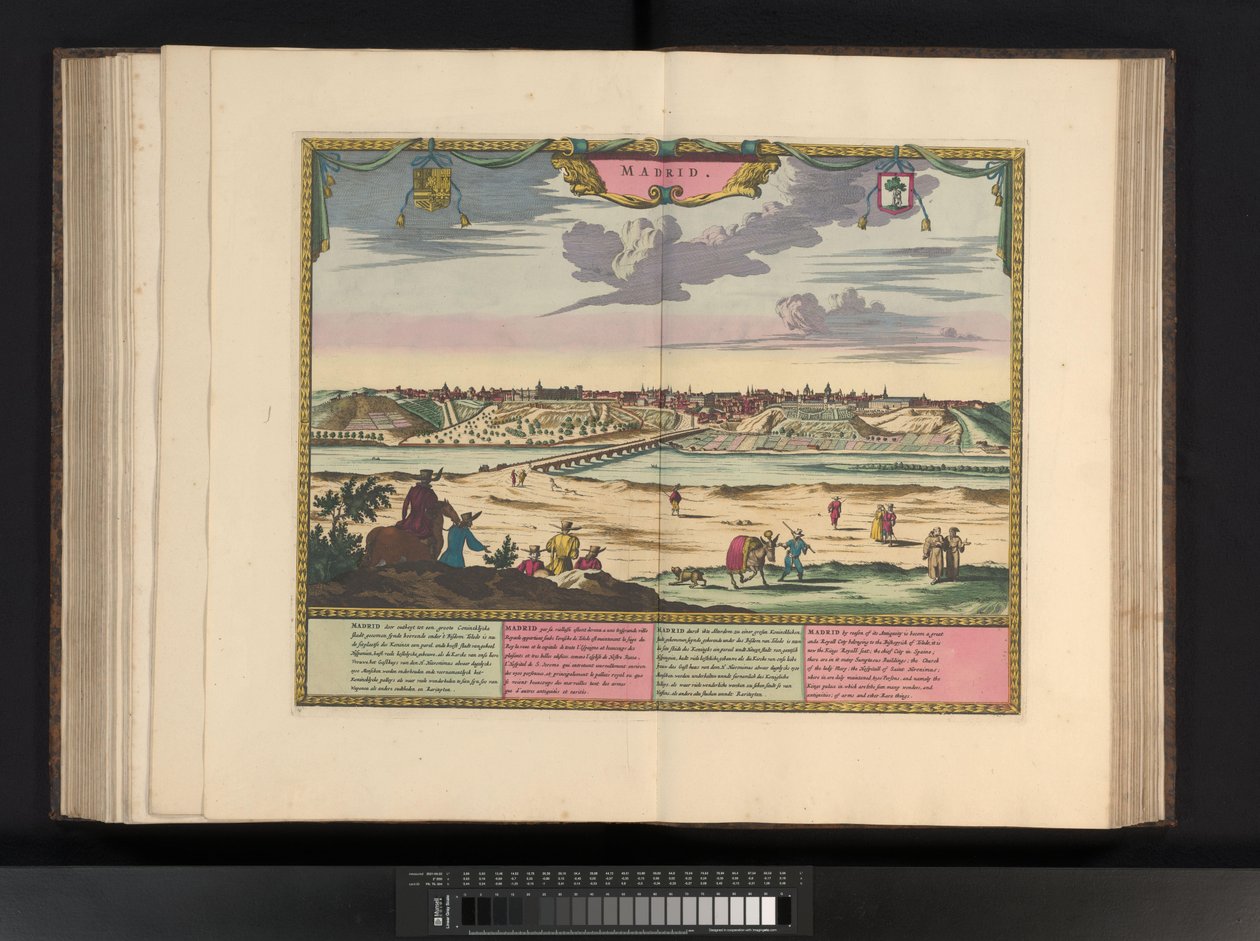 Ansicht des Ortes Marchena von Symon Novelanus (possibly)