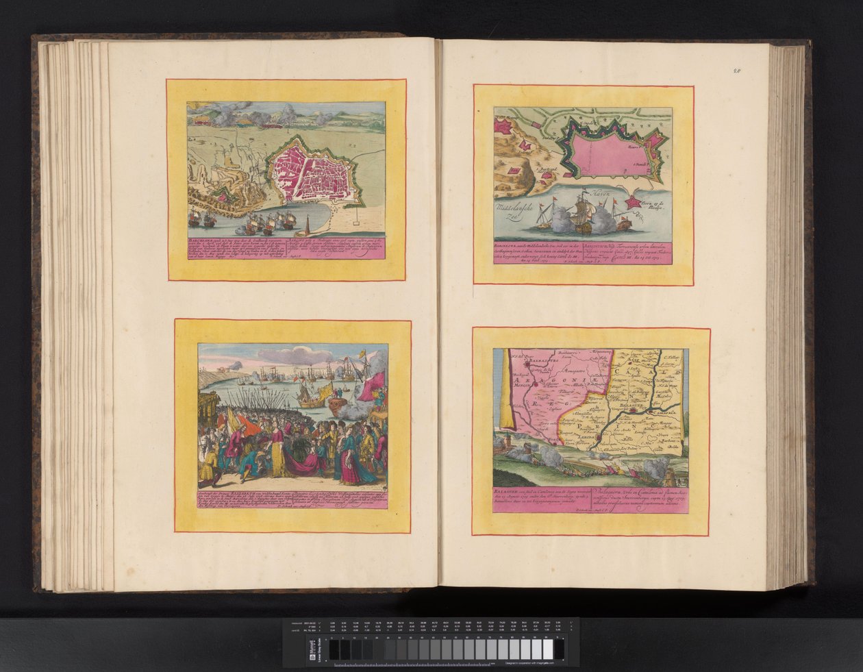 Ansicht der Stadt Las Cabezas de San Juan von Symon Novelanus (possibly)