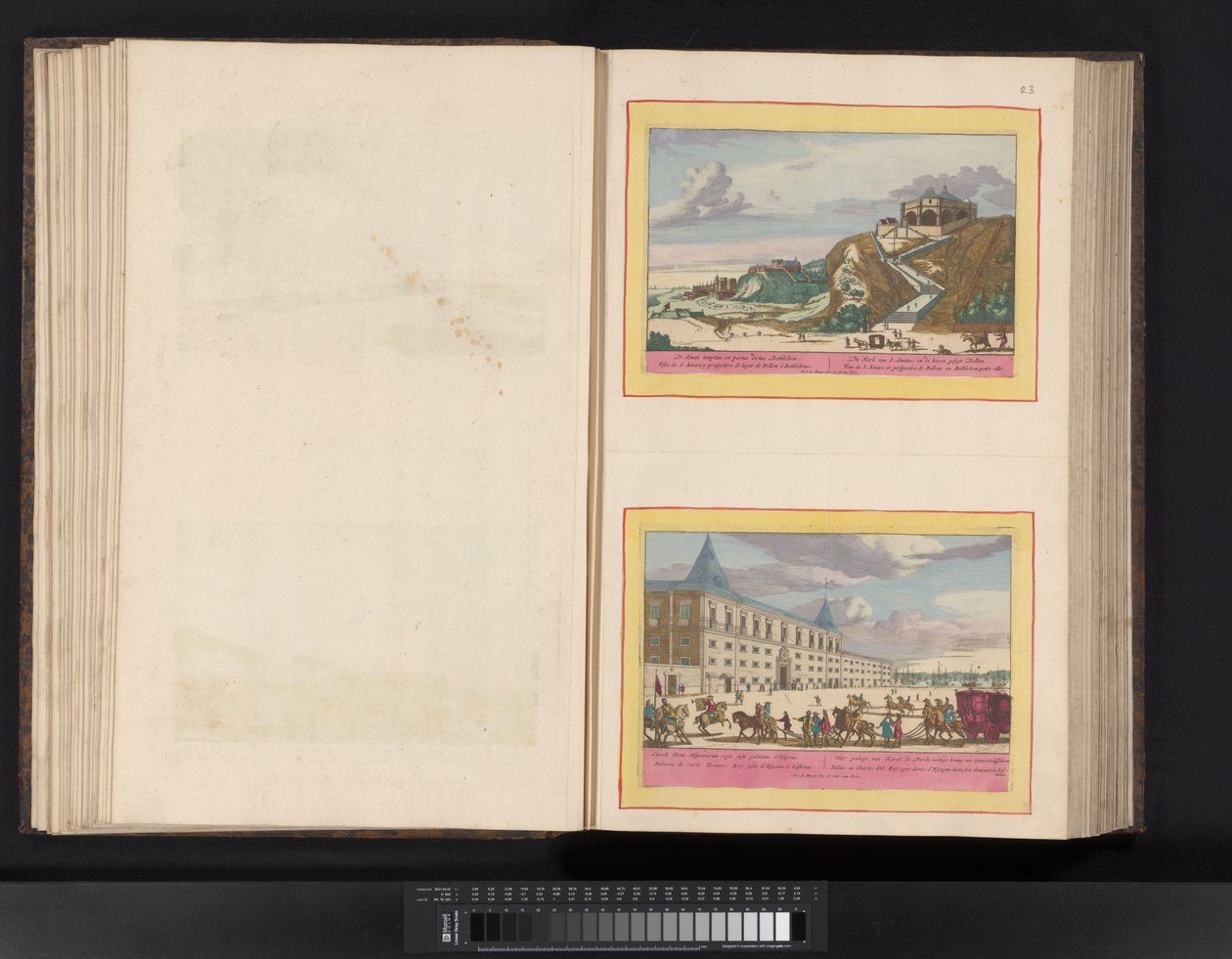 Küste bei Lissabon mit den Orten Cascais und Belém von Symon Novelanus (possibly)