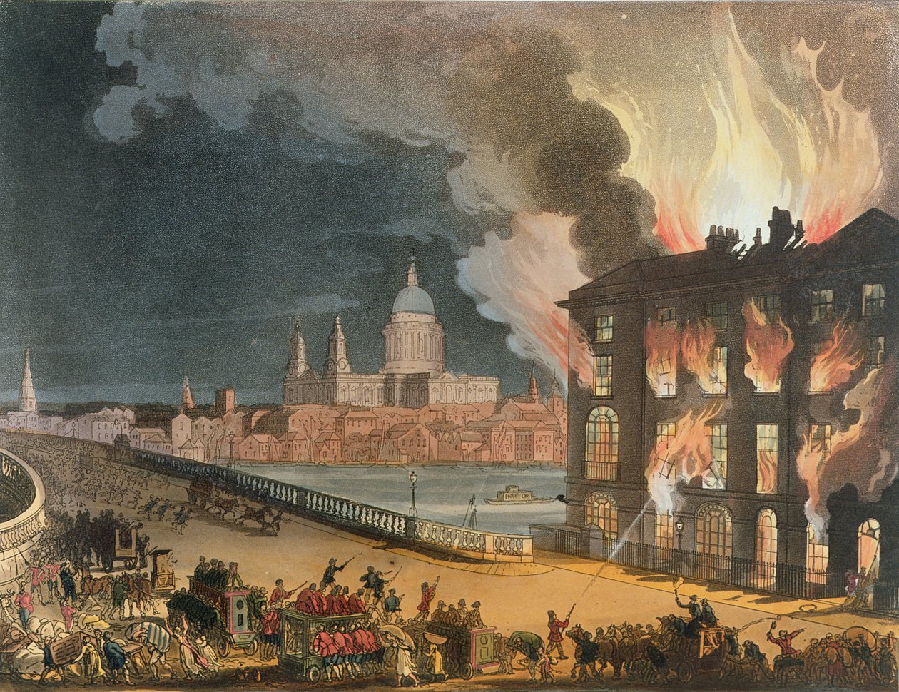 Feuer in London, aus 