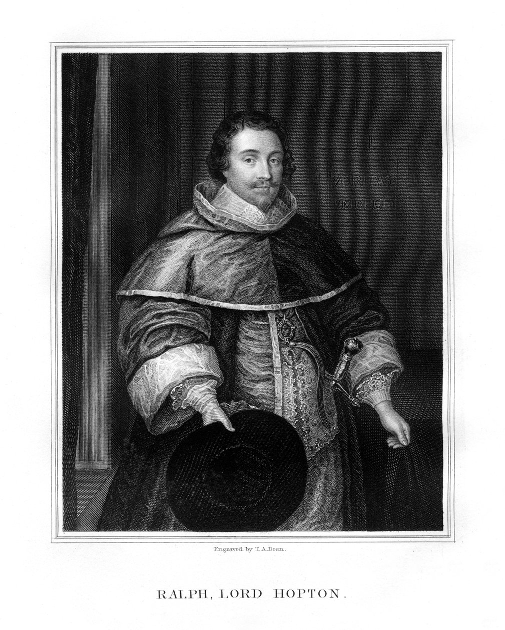 Sir Ralph, Lord Hopton, englischer Soldat, 1827