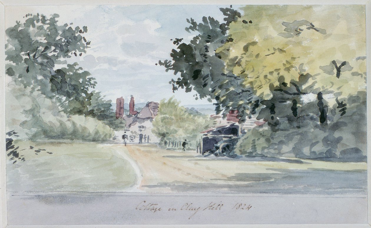 Hütte auf Clay Hill, Enfield von T. Clark
