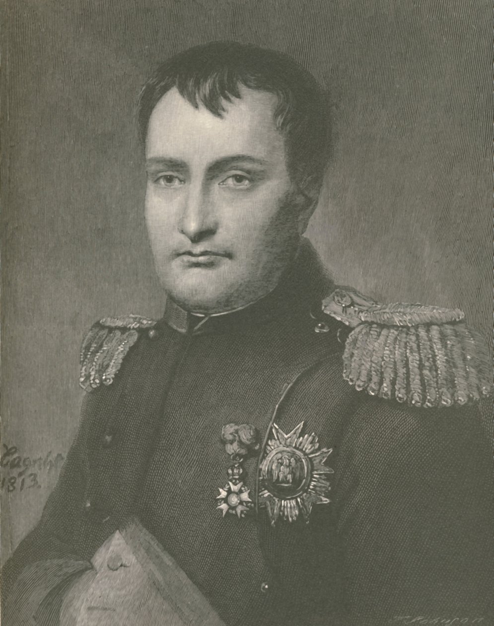 Napoleon im Jahr 1813, 1896 von T. Johnson