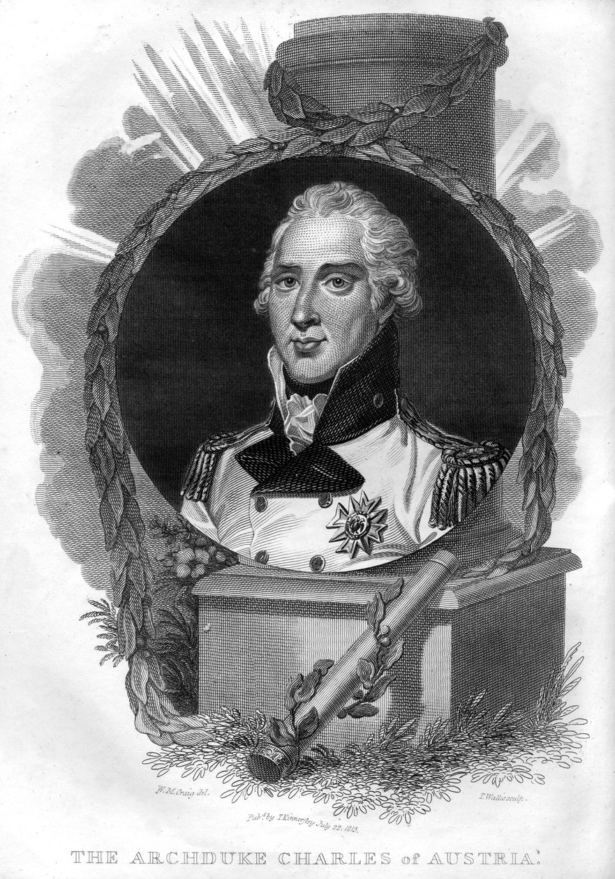 Erzherzog Karl von Österreich 1771-1847, 1816 von T. Wallis