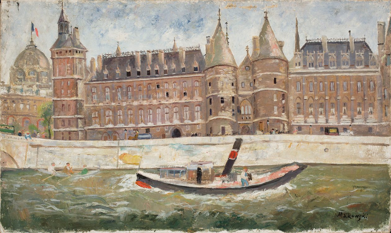 Ufer der Seine von Tadeusz Makowski