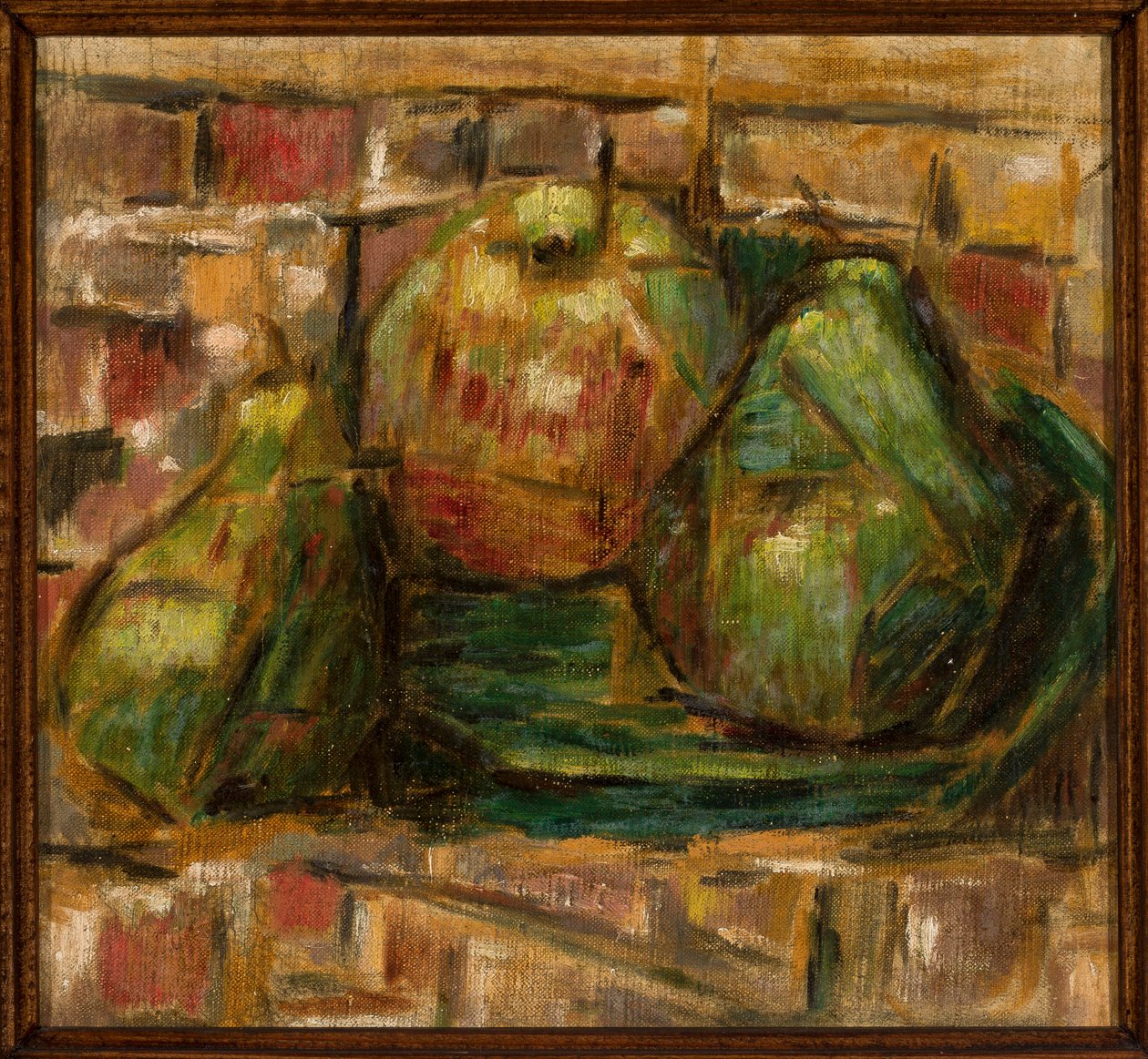 Stillleben mit Birnen von Tadeusz Makowski