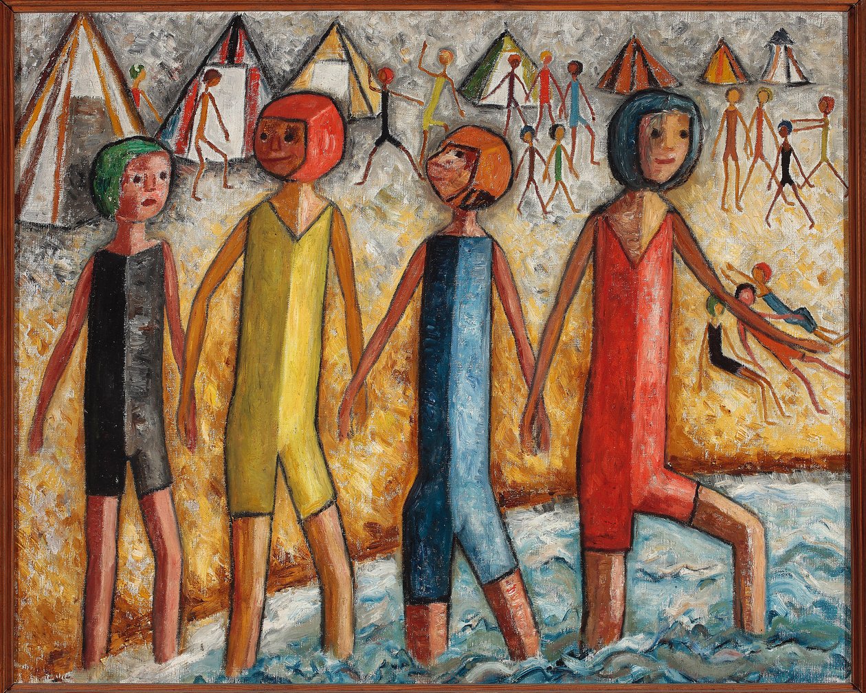Am Strand von Tadeusz Makowski