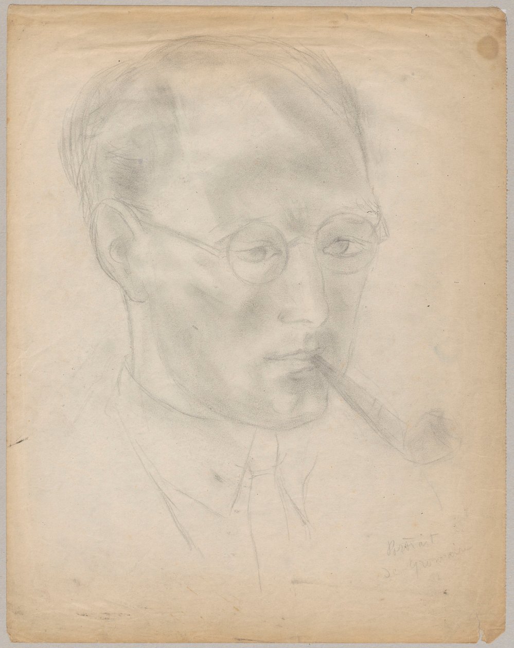 Porträt von Marceli Gromeire von Tadeusz Makowski