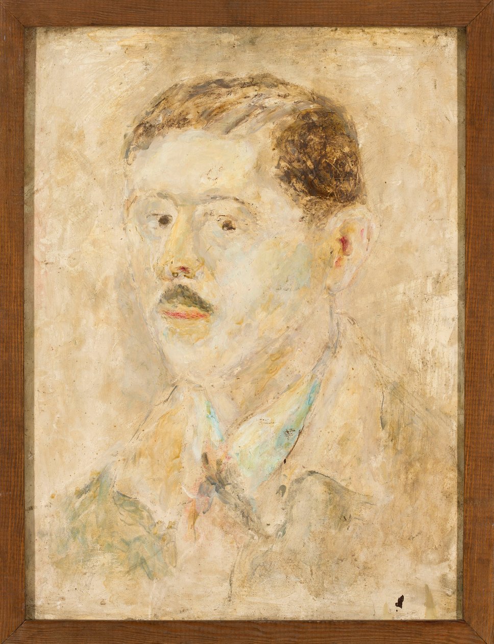 Männliches Porträt von Tadeusz Makowski