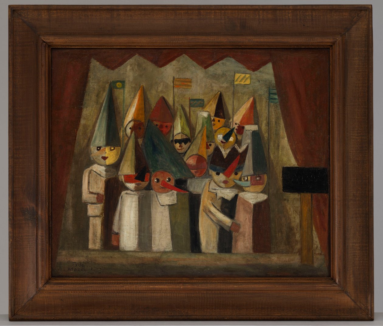 Kindertheater von Tadeusz Makowski
