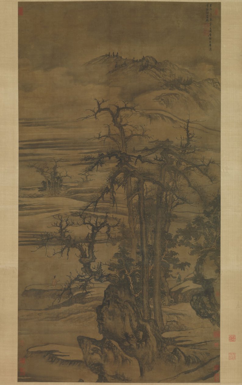 Landschaft nach einem Gedicht von Wang Wei von Tang Di