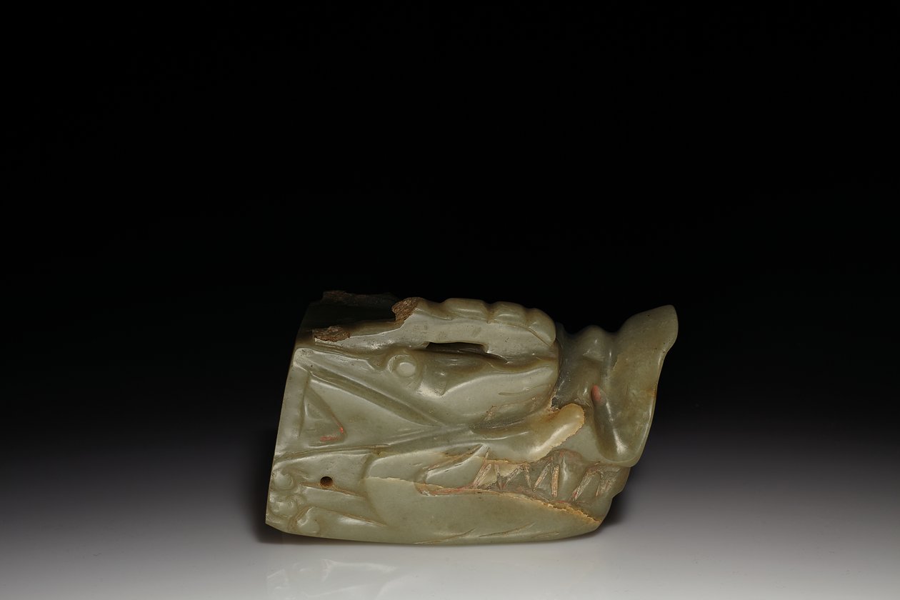 Der Junkunc Jade Drachenkopf von Tang Dynasty Chinese School