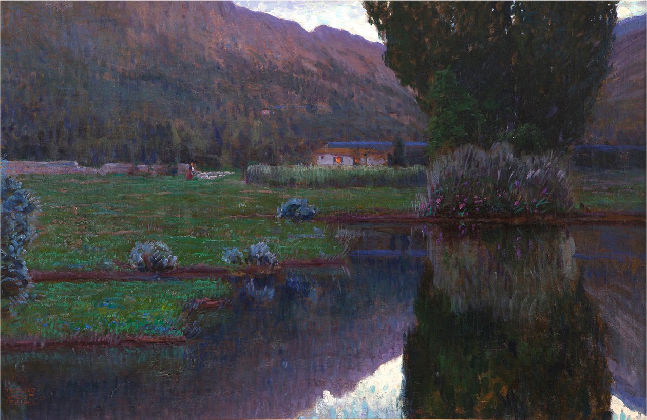 Landschaft von Teodoro Wolf-Ferrari