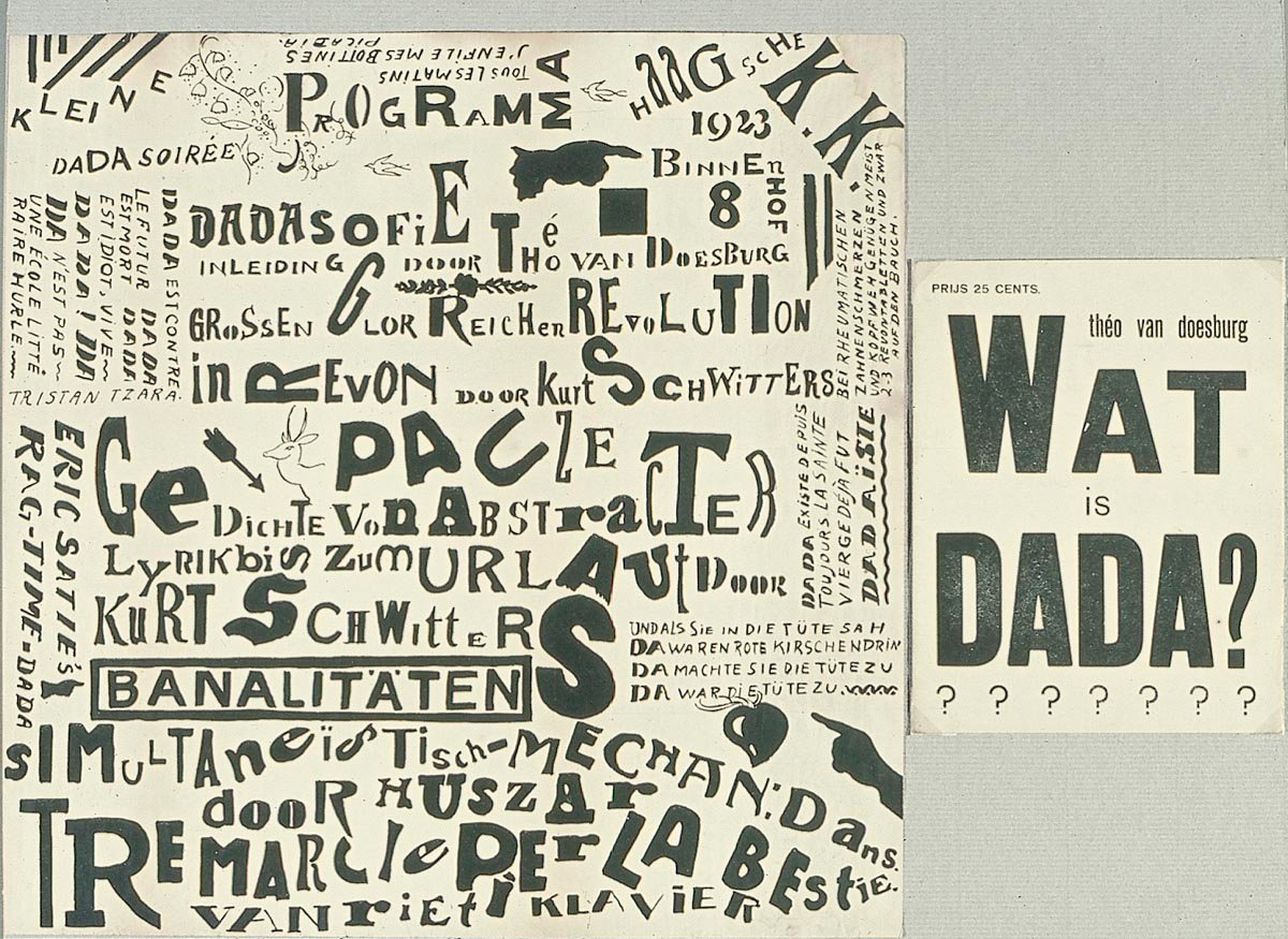Dada-Tour in den Niederlanden von Theo van Doesburg