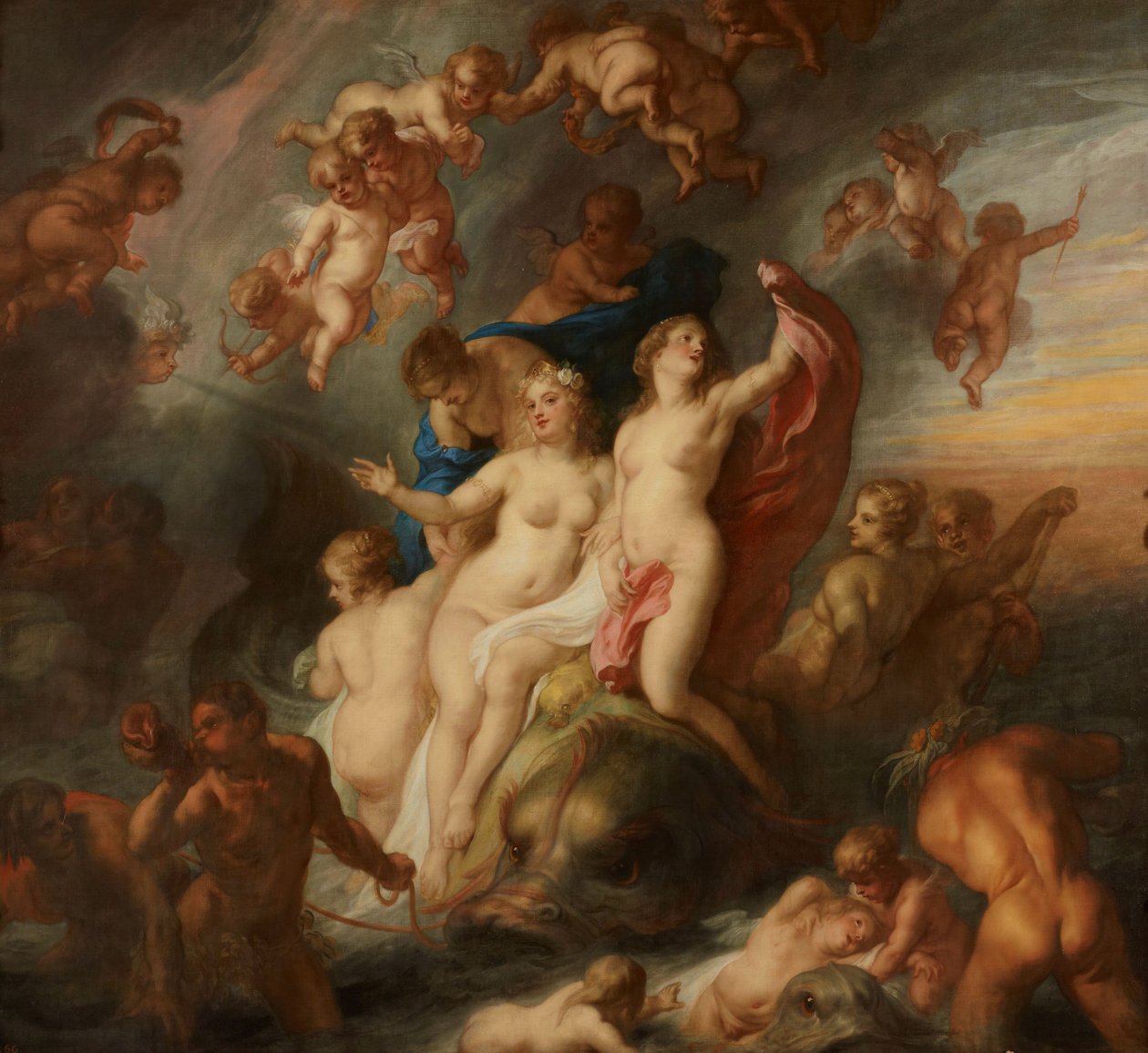 Triumph der Galatea von Theodoor van Thulden