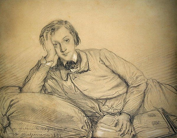 Porträt von Raymond de Magnoncourt von Théodore Chassériau