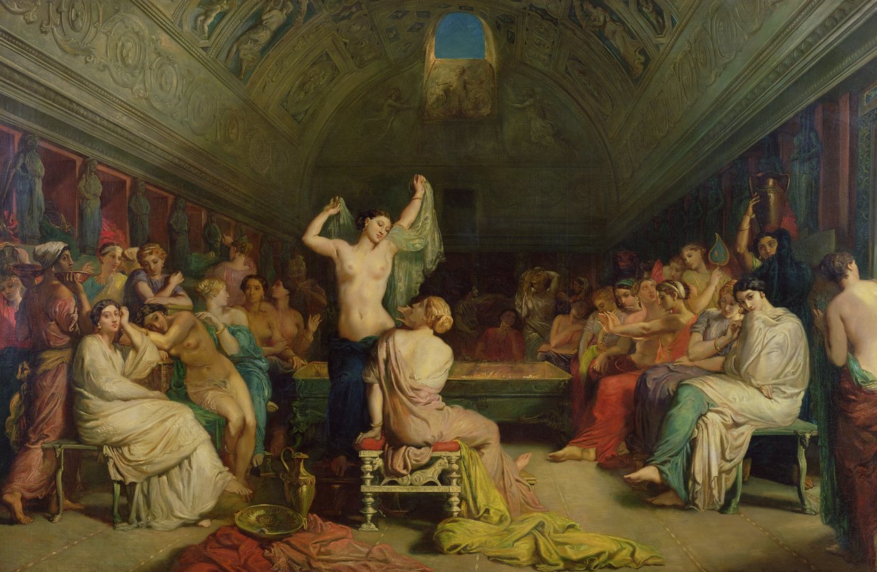 Das Tepidarium von Theodore Chasseriau