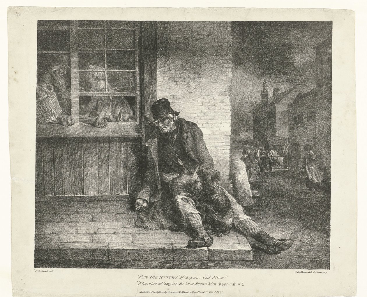 Bettler von Theodore Gericault