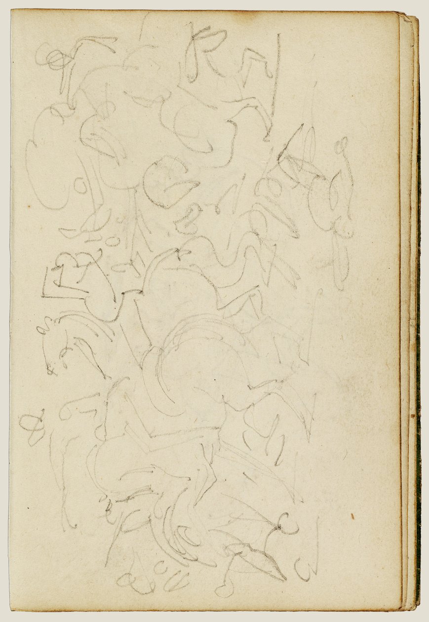 Kavalleriegefecht von Theodore Gericault