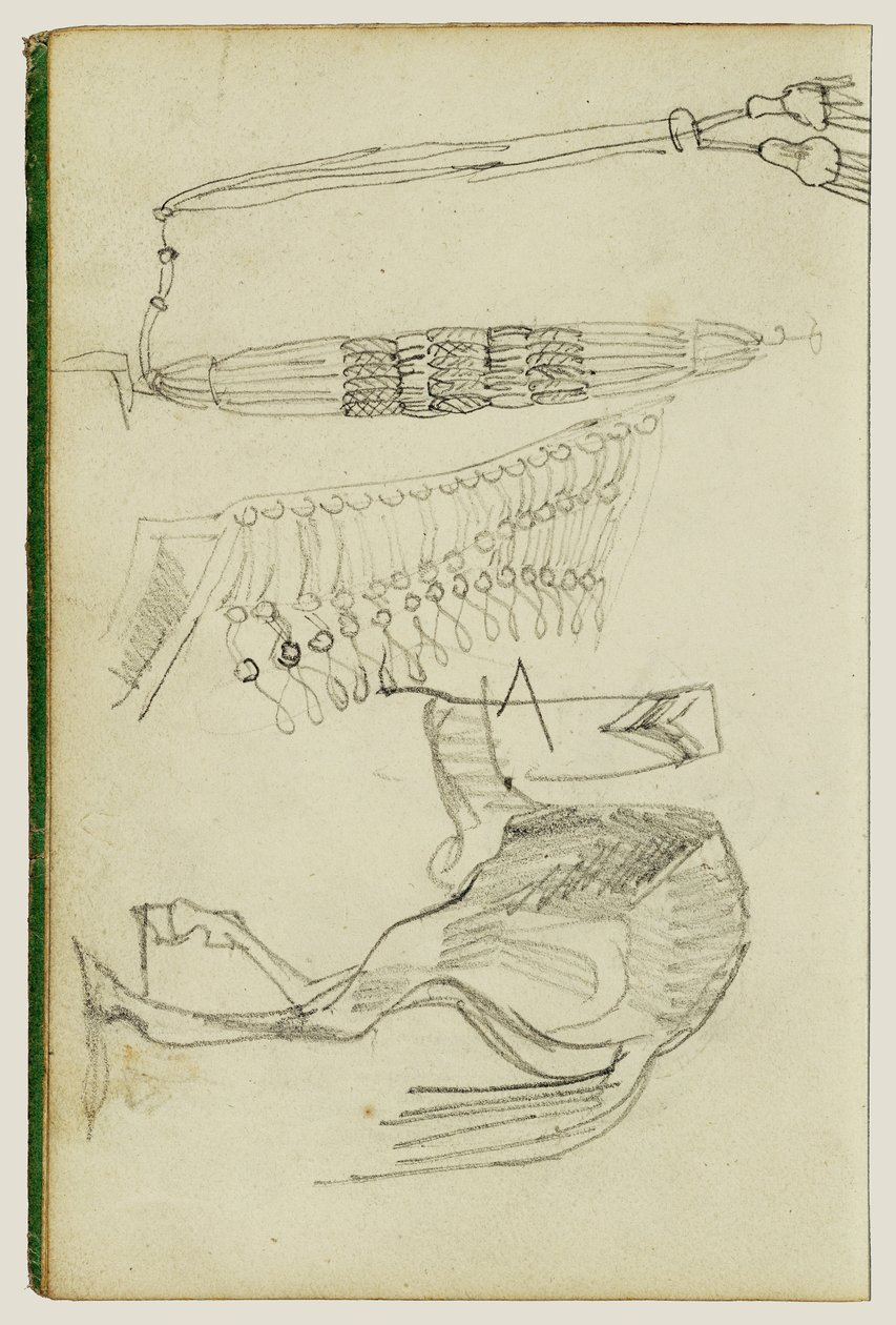 Pferdestudien und Quasten von Theodore Gericault