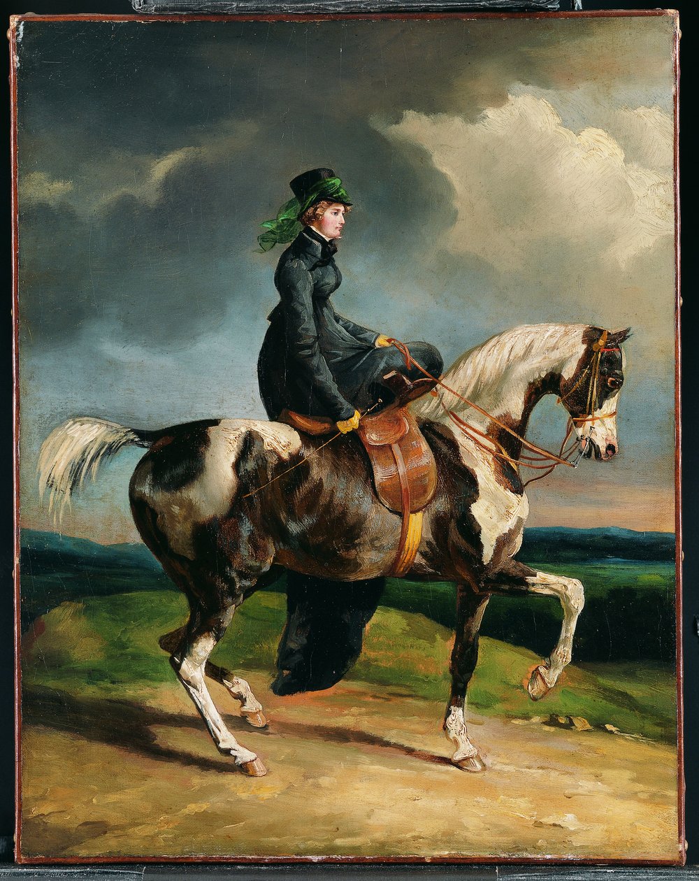 Reiterin von Theodore Gericault