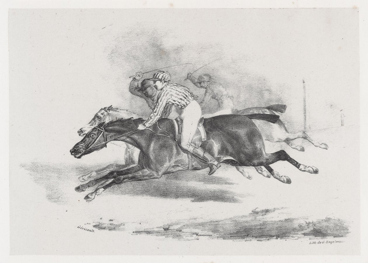 Das Rennen von Theodore Gericault