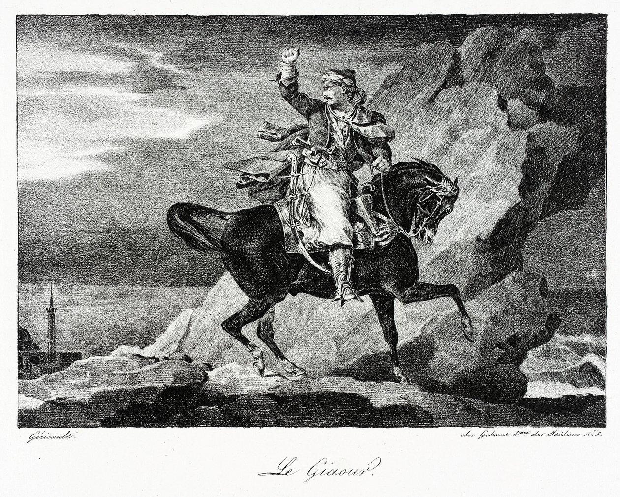 Le Giaour von Theodore Gericault