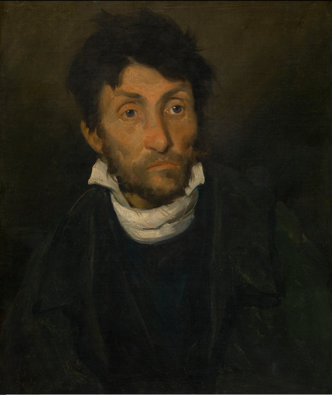 Porträt eines Kleptomanen von Theodore Gericault