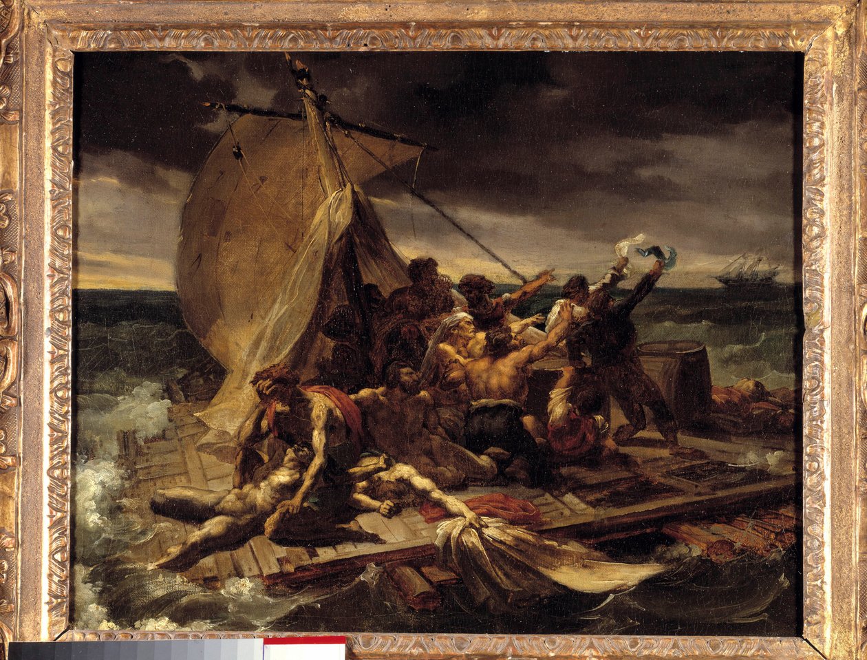 Das Floß der Medusa. Erste Skizzen von Theodore Gericault