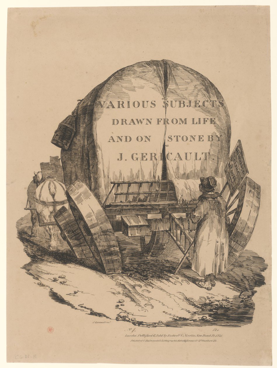 Ein angehängter Wagen (Titel der englischen Serie) von Theodore Gericault