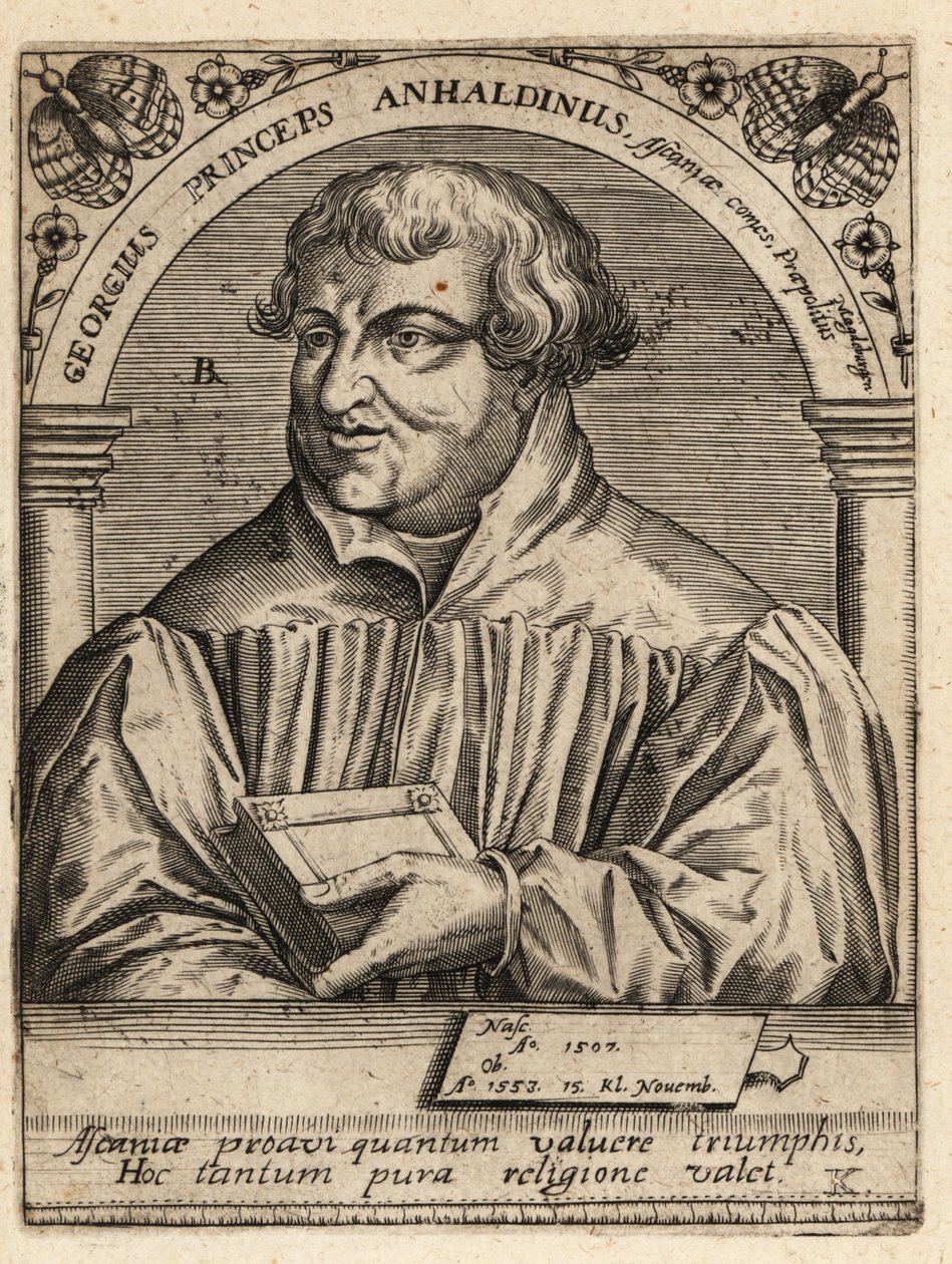 Georg III., Fürst von Anhalt-Dessau von Theodore de Bry