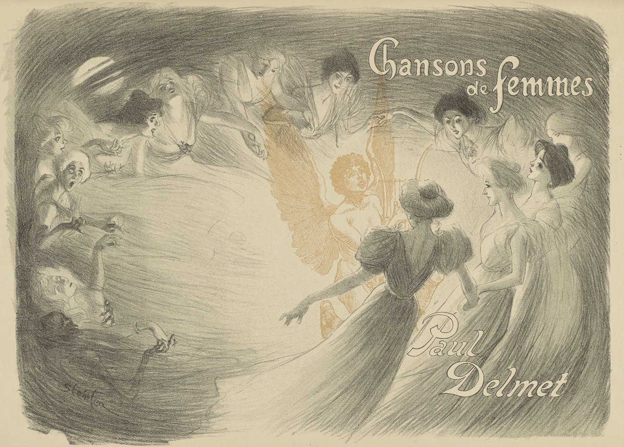 Cover aus dem Buch Chansons de femmes von Théophile Alexandre Steinlen