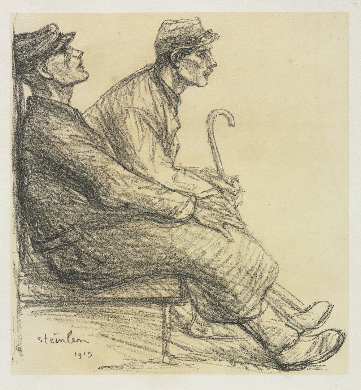 Rekonvaleszenten von Théophile Alexandre Steinlen