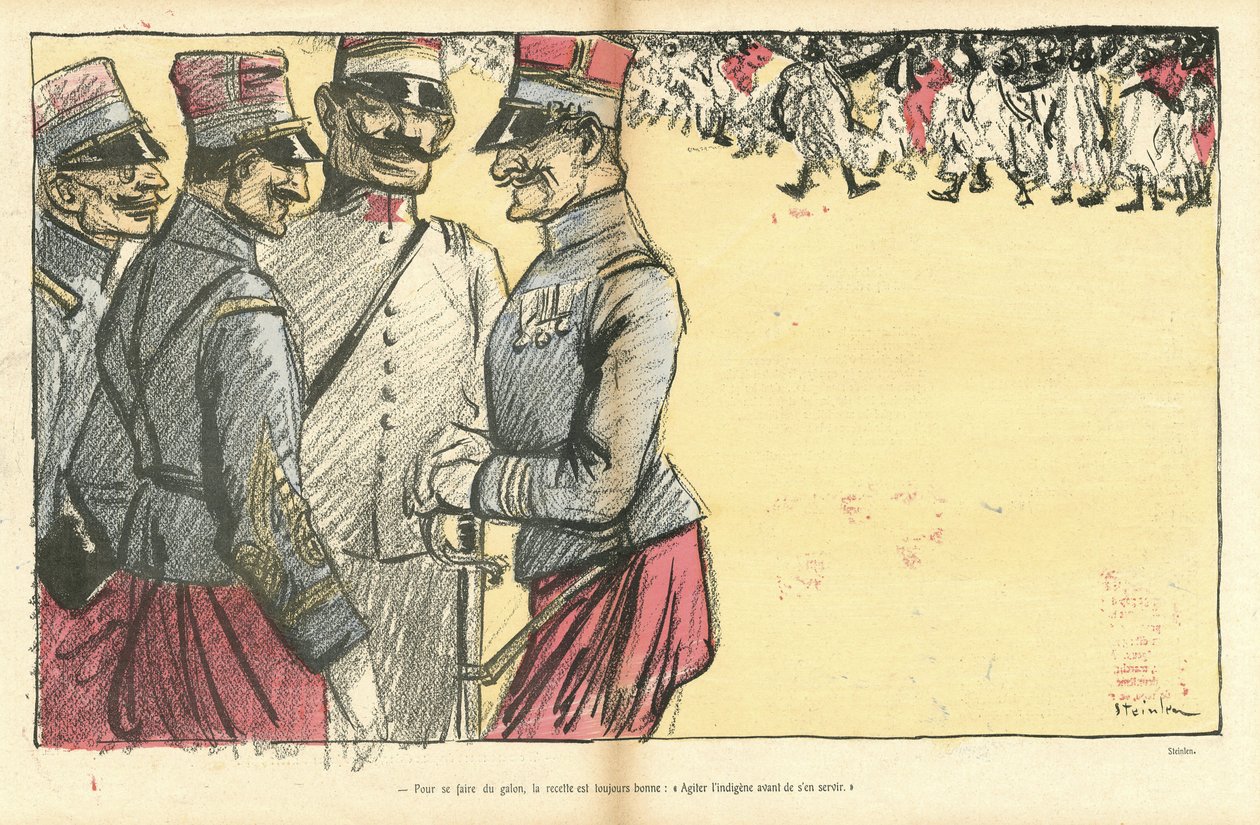 Illustration von Steinlen (1859-1923) in Die Wildente von Théophile Alexandre Steinlen