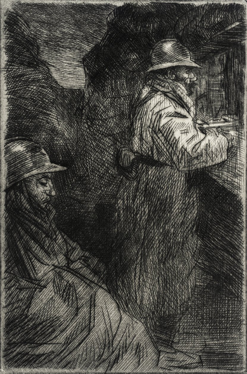 In der Kaserne von Théophile Alexandre Steinlen