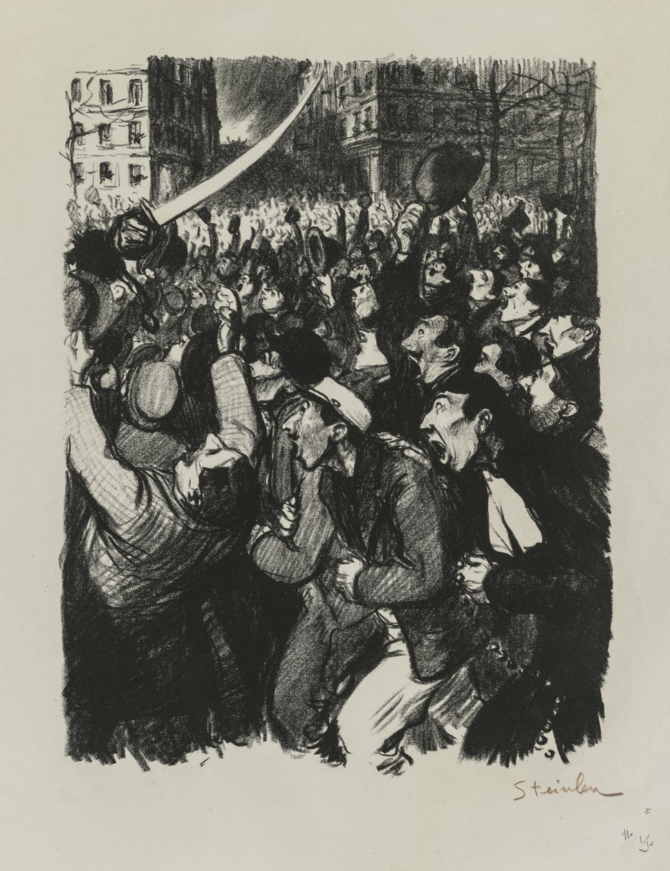 Die Schafe von Boisdeffre von Théophile Alexandre Steinlen