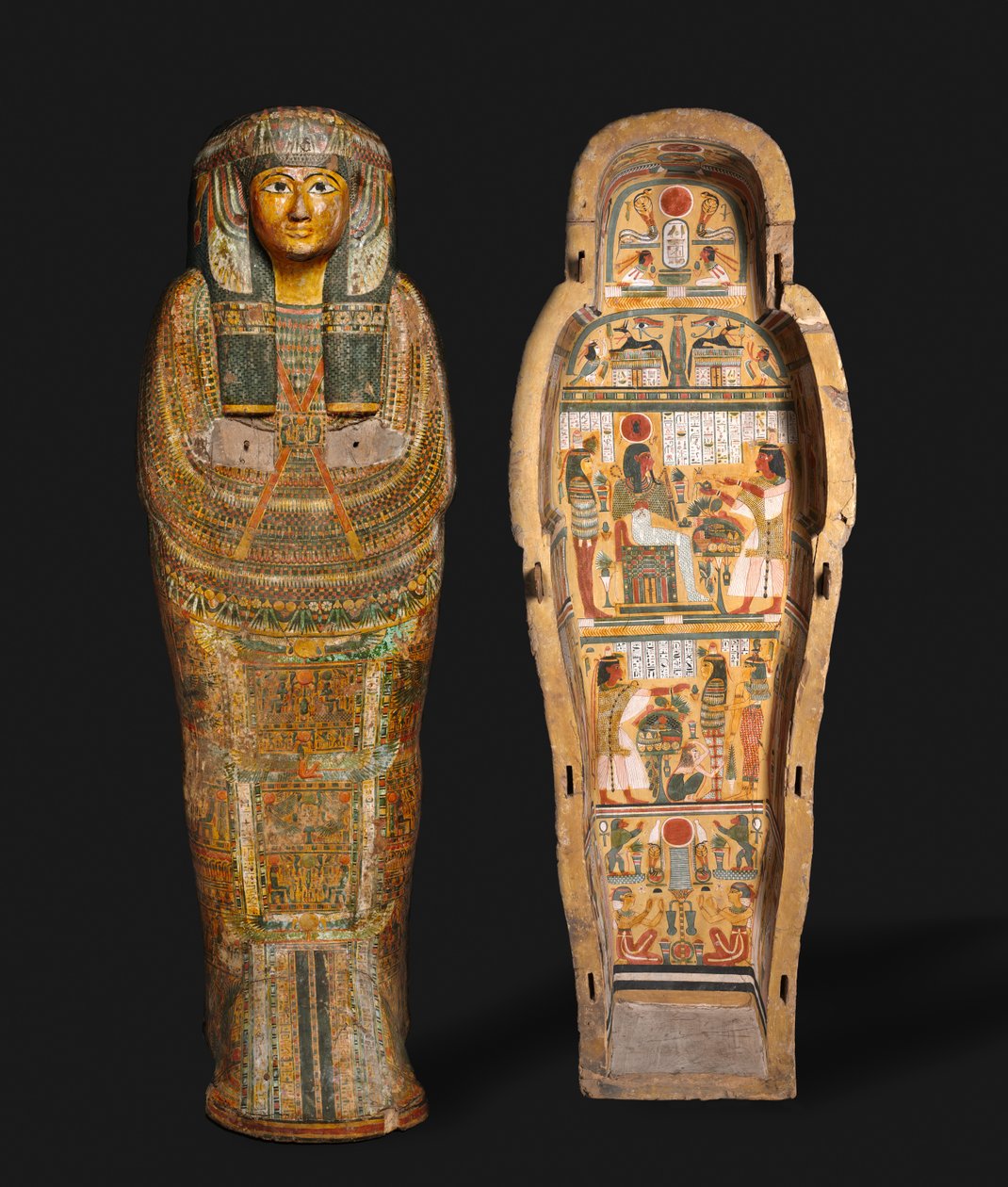 Sarg von Nesykhonsu, Theben, späte 21. bis frühe 22. Dynastie von Third Intermediate Period Egyptian