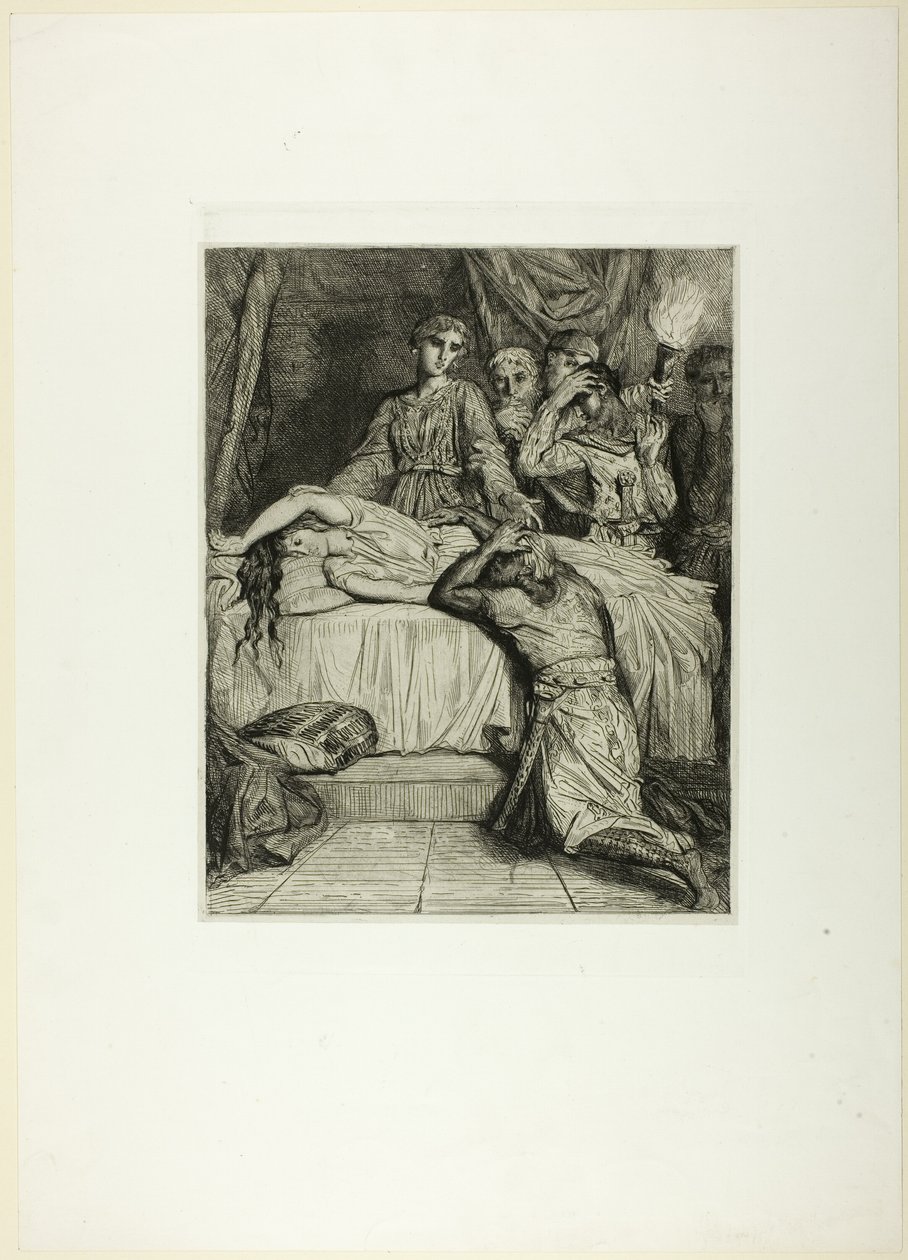 Oh! Oh! Oh!, Platte vierzehn aus Othello von Théodore Chassériau