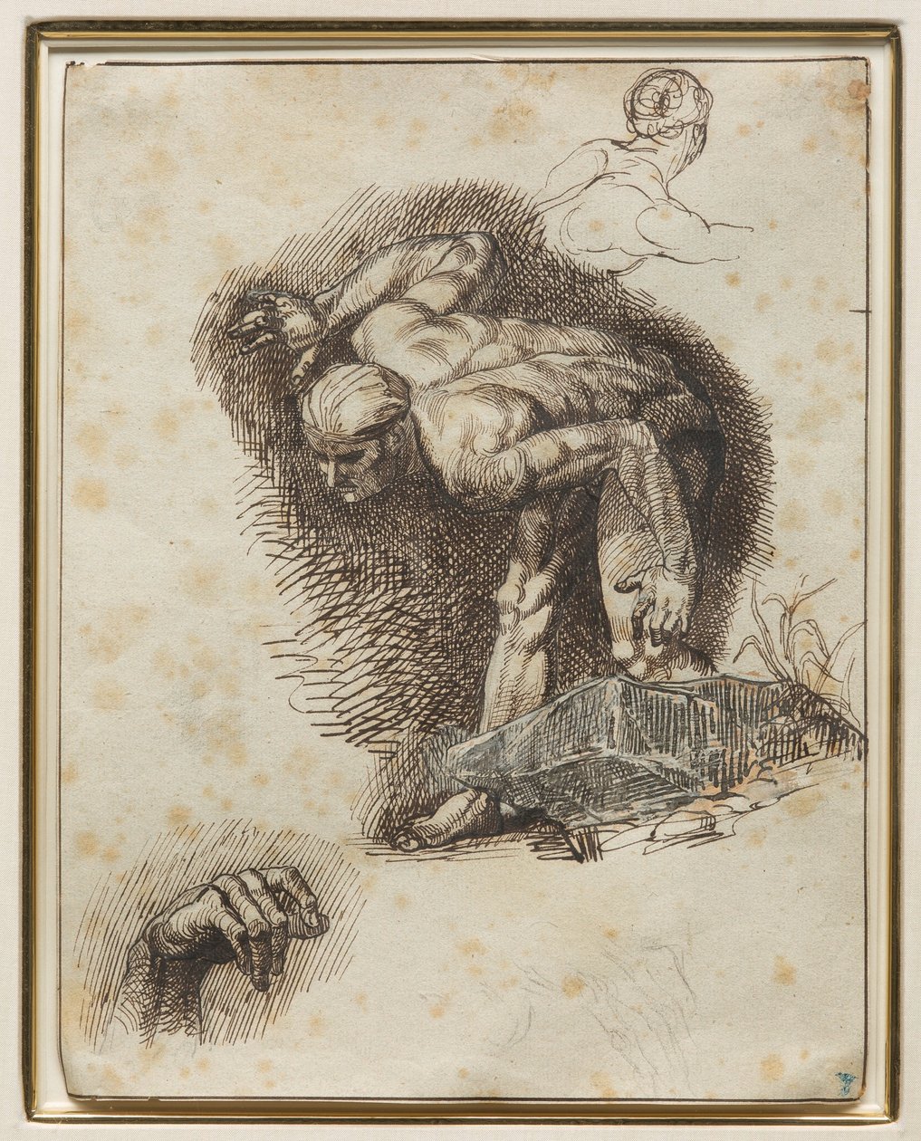 Kletterer, zwischen 1791 und 1824 von Theodore Gericault
