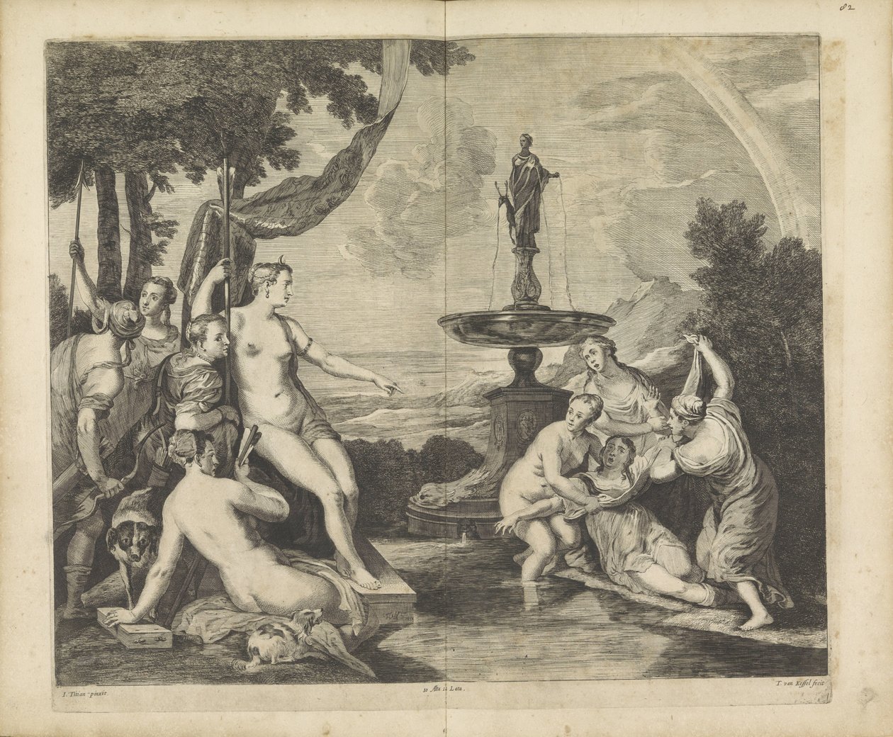 Diana entdeckt die Schwangerschaft von Callisto von Théodorus van Kessel
