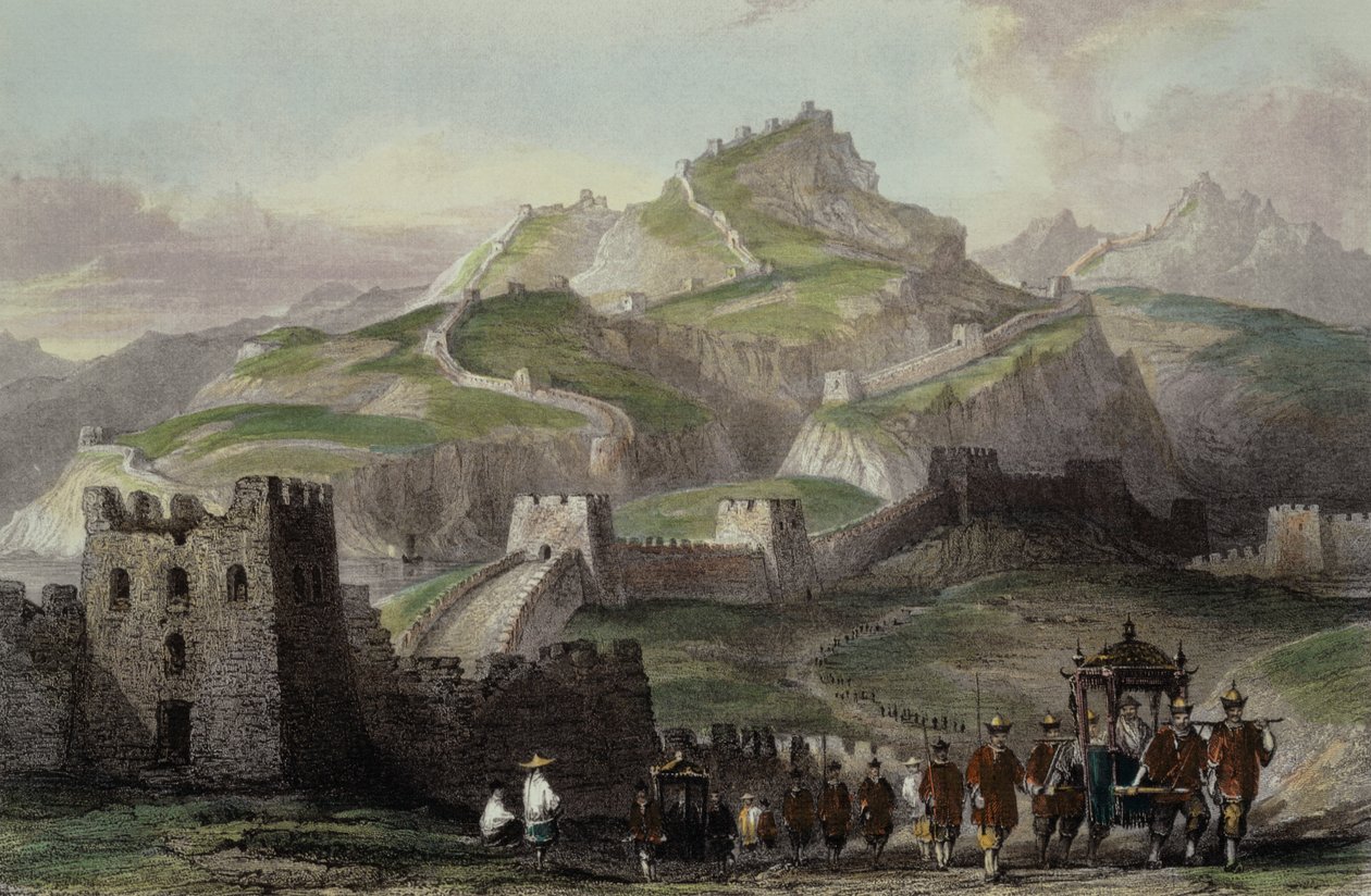 Die Große Mauer von China, aus 