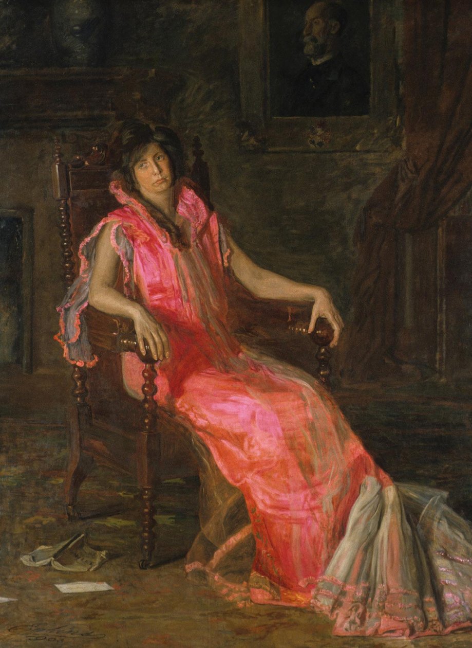 Eine Schauspielerin von Thomas Eakins
