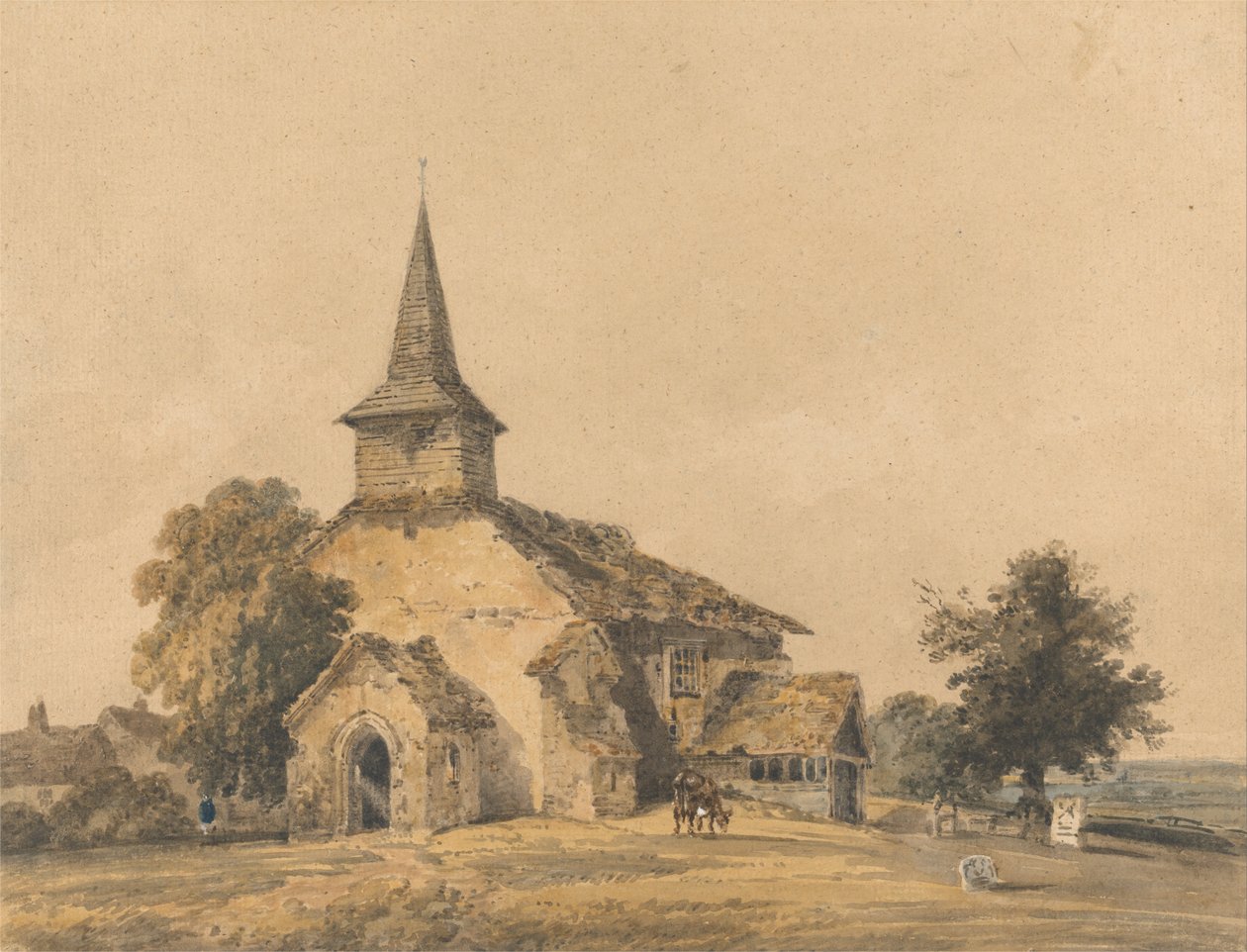 Kapelle Kirche, Surrey von Thomas Girtin