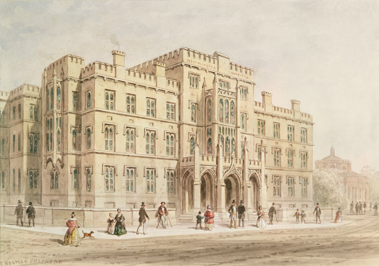 Westminster Hospital von Thomas Hosmer Shepherd