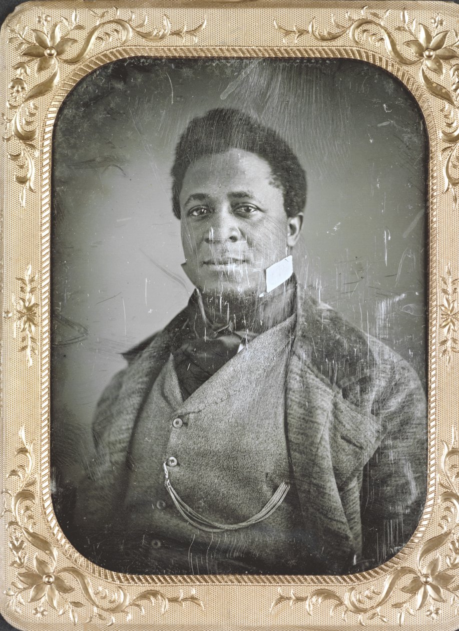 Porträt von Bob Wilkinson, Friseur des Southern Hotels von Thomas M. Easterly