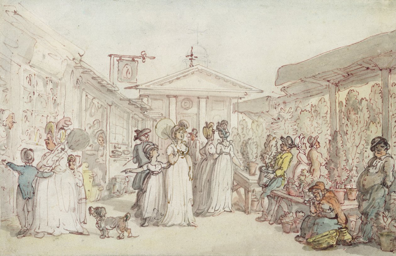 Covent Garden Market, ca. 1795-1810 von Thomas Rowlandson