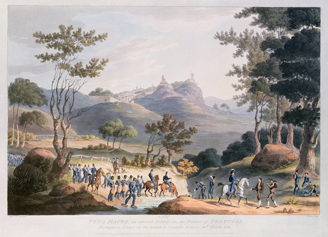Pena Macor, graviert von C. Turner, 18. März 1811 von Thomas Staunton St. Clair