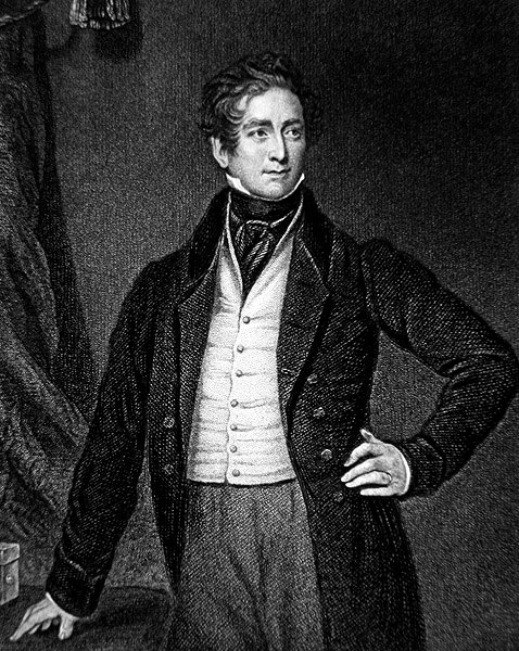 Sir Robert Peel (1788-1850), graviert von J. Cochran von Thomas (after) Lawrence