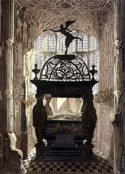Das Grab von Lewis Stuart, Herzog von Richmond in der Henry VII-Kapelle, Tafel 36 aus 