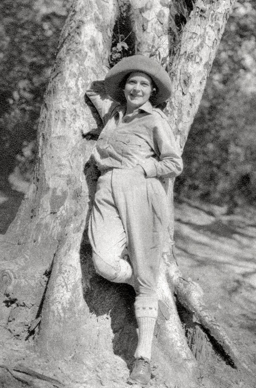 Stella Court Treatt, britische Abenteurerin, Autorin und Filmemacherin, Maereres, Tanganjika, 1925-1927 von Thomas A. Glover